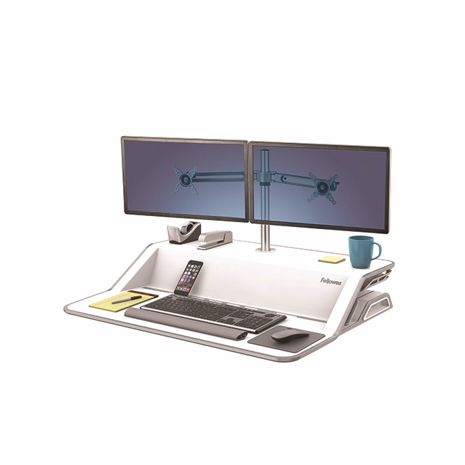 Monitortartó kar FELLOWES Lotus kettő monitorhoz