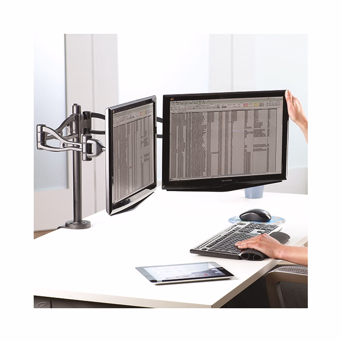 Monitortartó kar FELLOWES Professional Series kettő monitorhoz