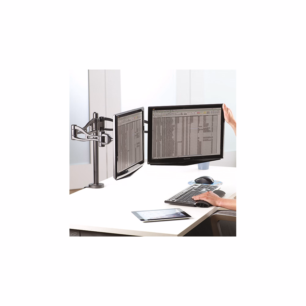 Monitortartó kar FELLOWES Professional Series kettő monitorhoz