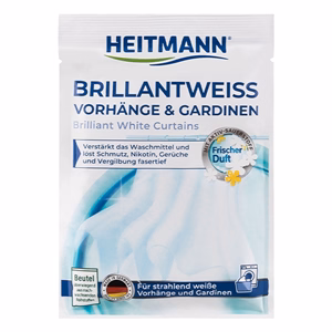 Mosóadalék HEITMANN függöny fehérítő 50 g
