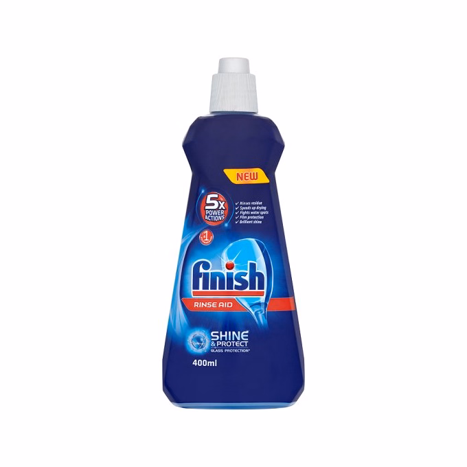 Mosogatógép öblítő FINISH Rinse Aid 400ml