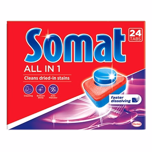 Mosogatógép tabletta SOMAT All-in-1  24 db