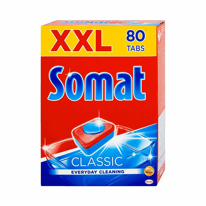 Mosogatógép tabletta SOMAT Classic 80 darab/doboz