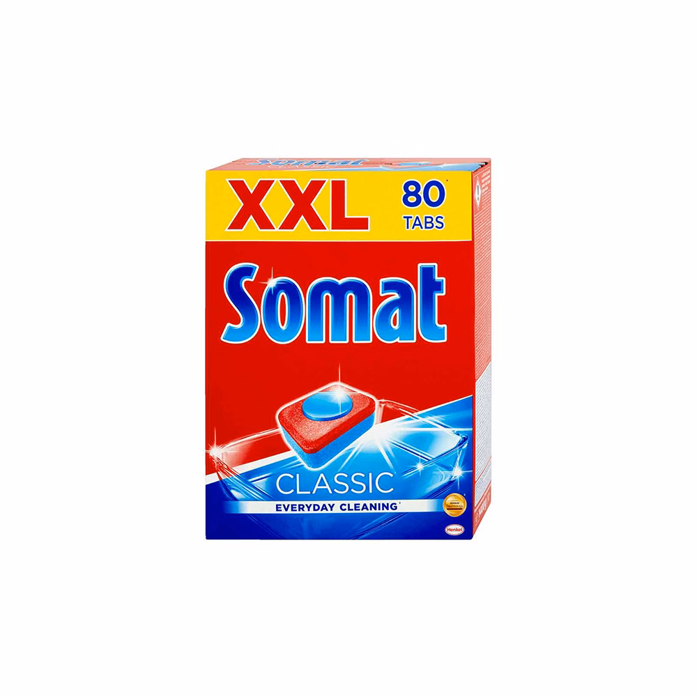 Mosogatógép tabletta SOMAT Classic 80 darab/doboz