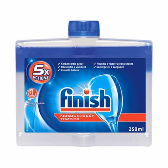 Mosogatógép tisztító FINISH 250 ml