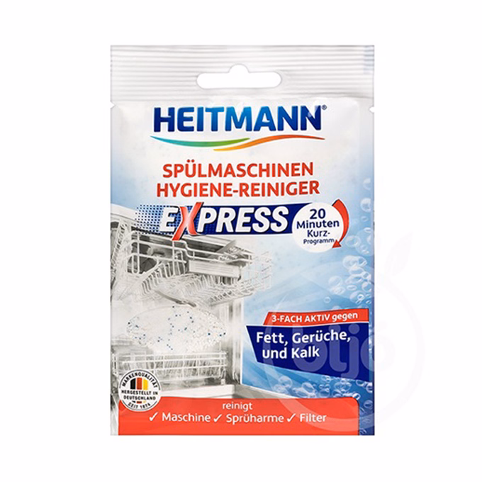 Mosogatógép tisztító por HEITMANN higiéniás 30 g