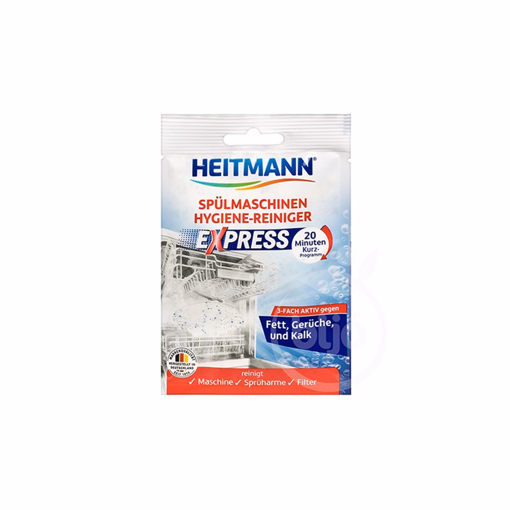 Mosogatógép tisztító por HEITMANN higiéniás 30 g
