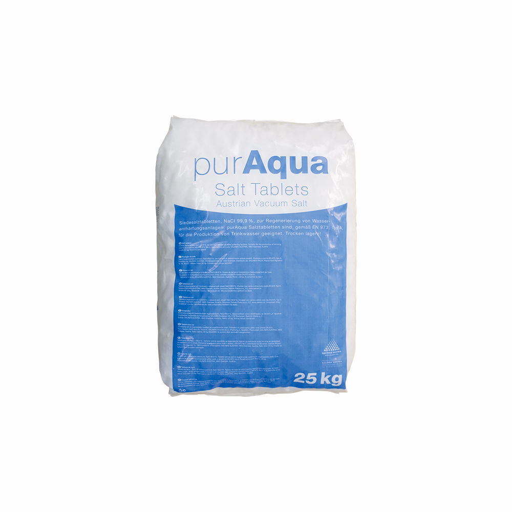 Mosogatógép tisztító sótabletta CLEAN CENTER PurAqua 25 kg