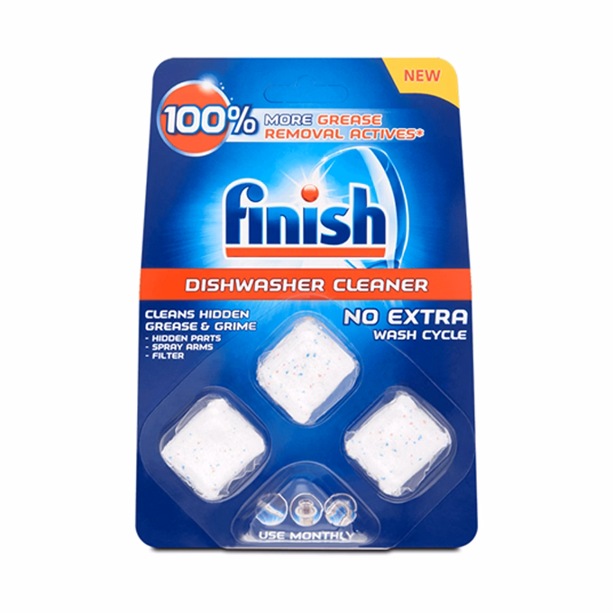 Mosogatógép tisztító tabletta FINISH 3 db