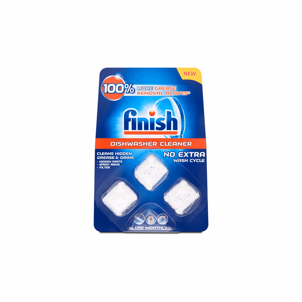 Mosogatógép tisztító tabletta FINISH 3 db