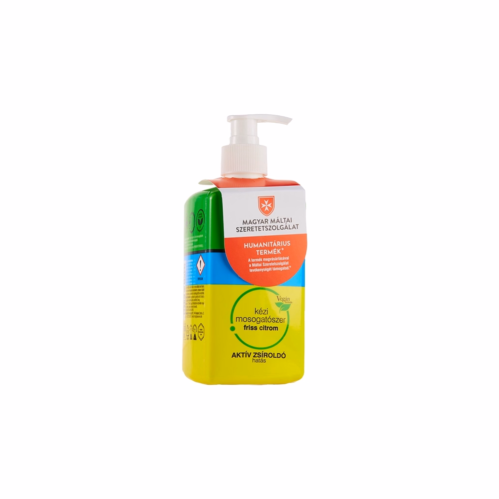 Mosogatószer CLEANME.LIFE friss citrom pumpás 500 ml