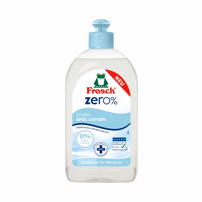 Mosogatószer FROSCH Zero % 500 ml