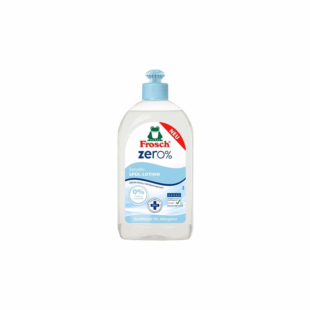 Mosogatószer FROSCH Zero % 500 ml