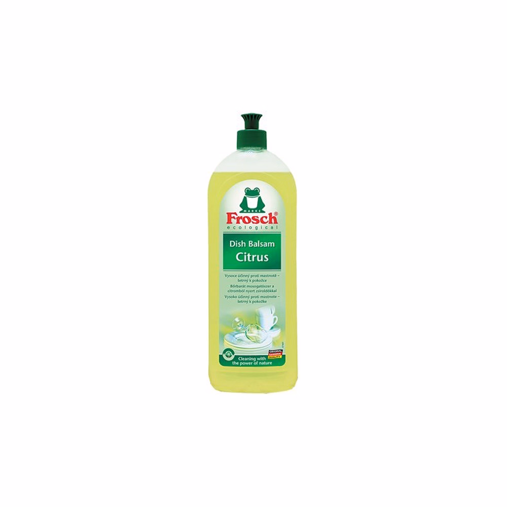 Mosogatószer FROSCH balzsam citrus környezetbarát 750ml Mosogatószer FROSCH balzsam citrus környezetbarát 750ml