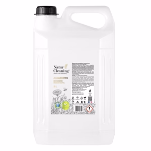 Mosogatószer NATURCLEANING pumpás koncentrátum almaecetes zöldalma illattal 5 liter