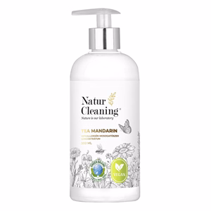 Mosogatószer NATURCLEANING pumpás koncentrátum tea-mandarin 500 ml