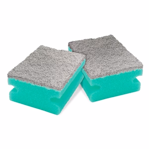 Mosogatószivacs BONUS Bioactive formázott 9,5x7,1x4,5cm 2 darabos