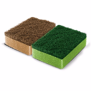 Mosogatószivacs BONUS Eco 8x5x2,7cm 10 darabos