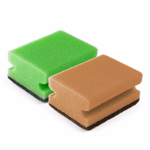 Mosogatószivacs BONUS Eco formázott 9,5x7,1x4,5cm 5 darabos