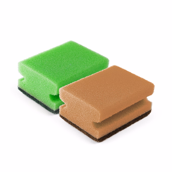 Mosogatószivacs BONUS Eco formázott 9,5x7,1x4,5cm 5 darabos