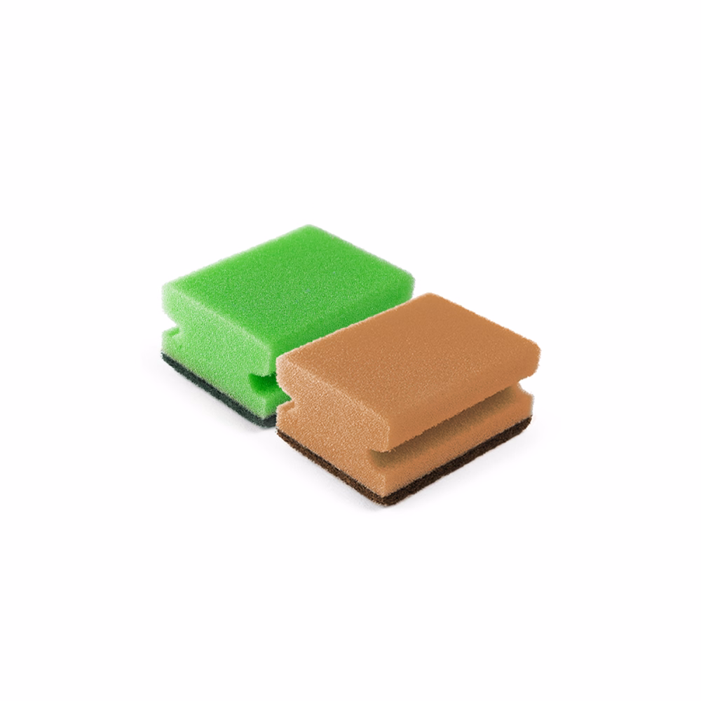 Mosogatószivacs BONUS Eco formázott 9,5x7,1x4,5cm 5 darabos