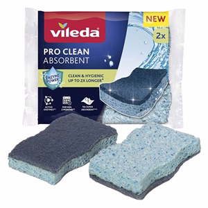 Mosogatószivacs VILEDA Pro Clean viszkóz 2 darabos