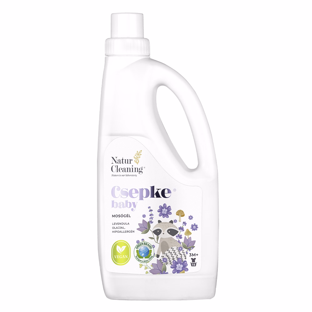 Mosógél NATURCLEANING Csepke baby levendula olajjal 3m+ 1 liter
