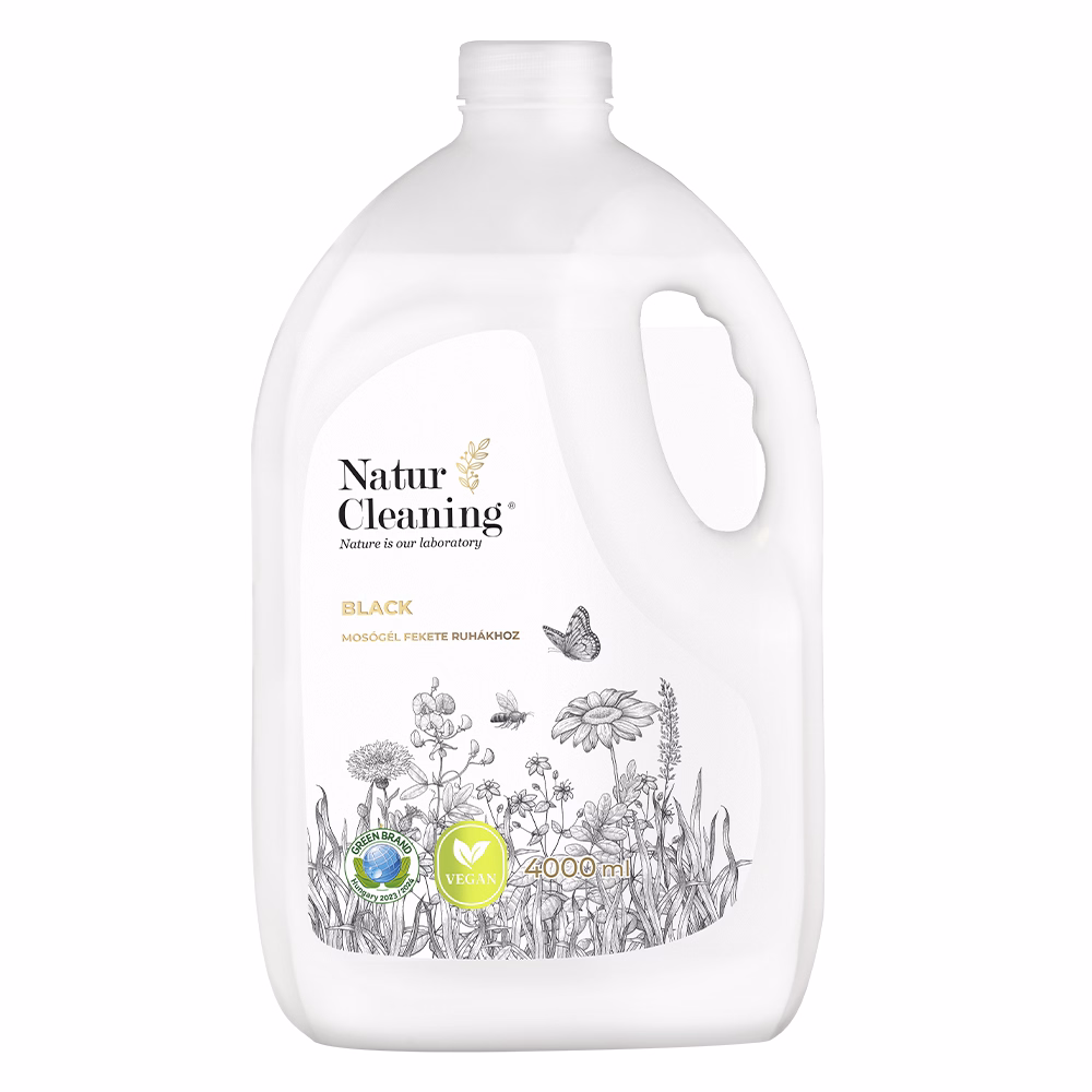 Mosógél NATURCLEANING black hipoallergén 4 liter