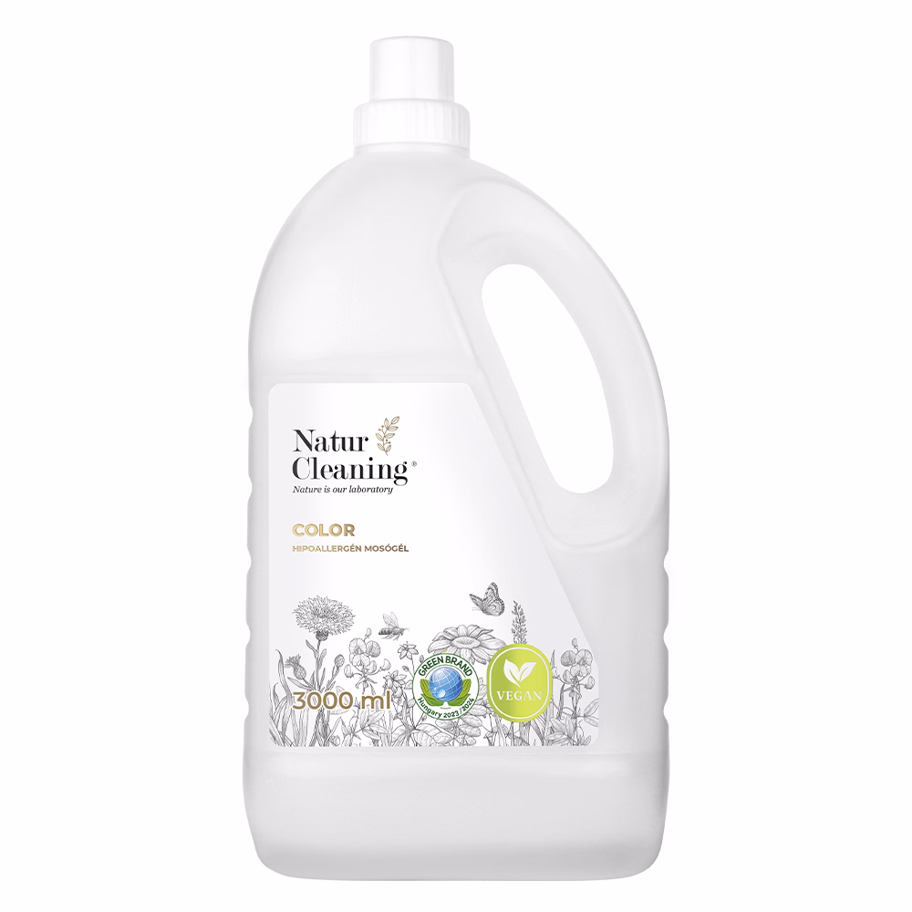 Mosógél NATURCLEANING color hipoallergén 3 liter