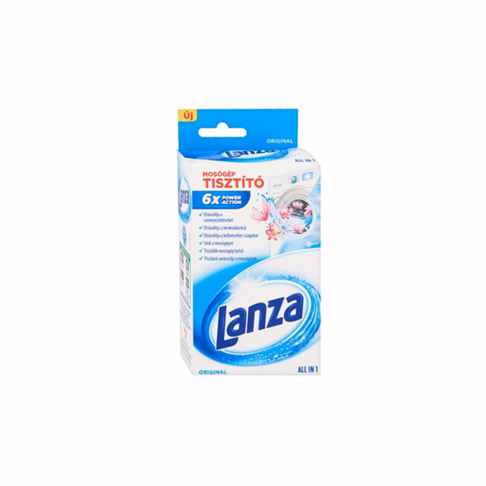 Mosógép tisztító folyadék LANZA 250 ml fresh