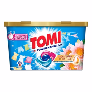 Mosókapszula TOMI Power aromaterápia lótusz 13 db
