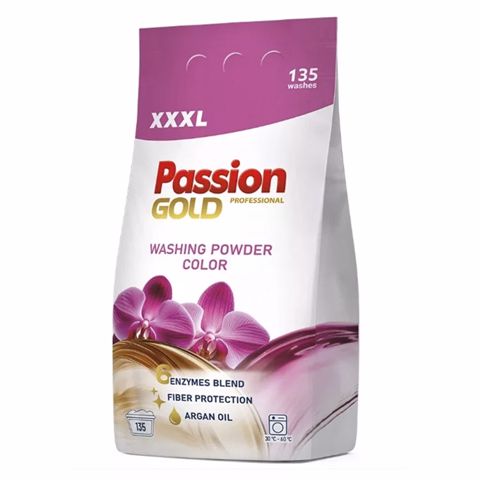 Mosópor PASSION Gold argán color 8,1 kg