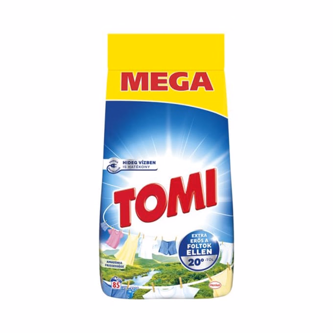 Mosópor TOMI Max Power Amazónia Frissessége 85 mosás 5,1 kg