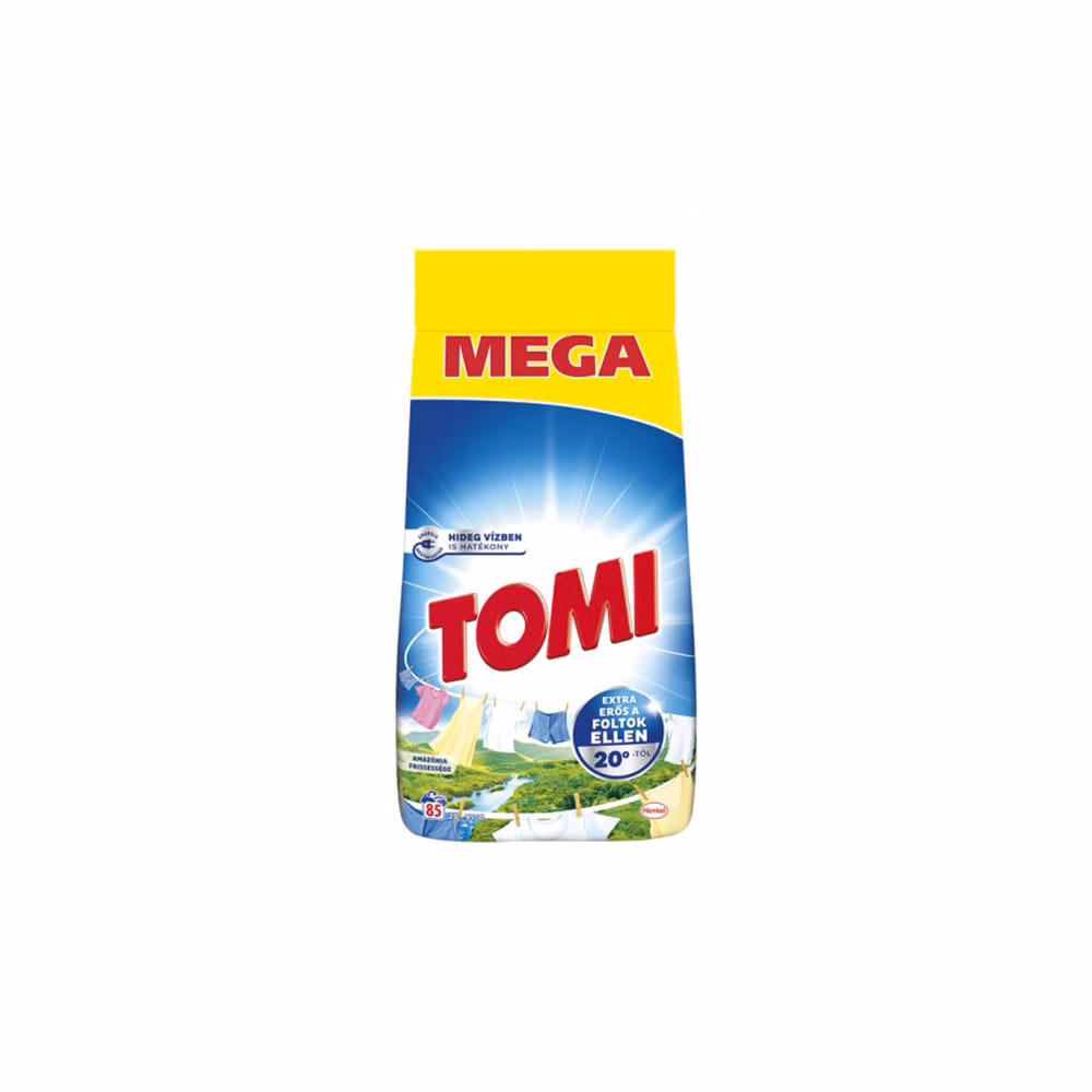 Mosópor TOMI Max Power Amazónia Frissessége 85 mosás 5,1 kg