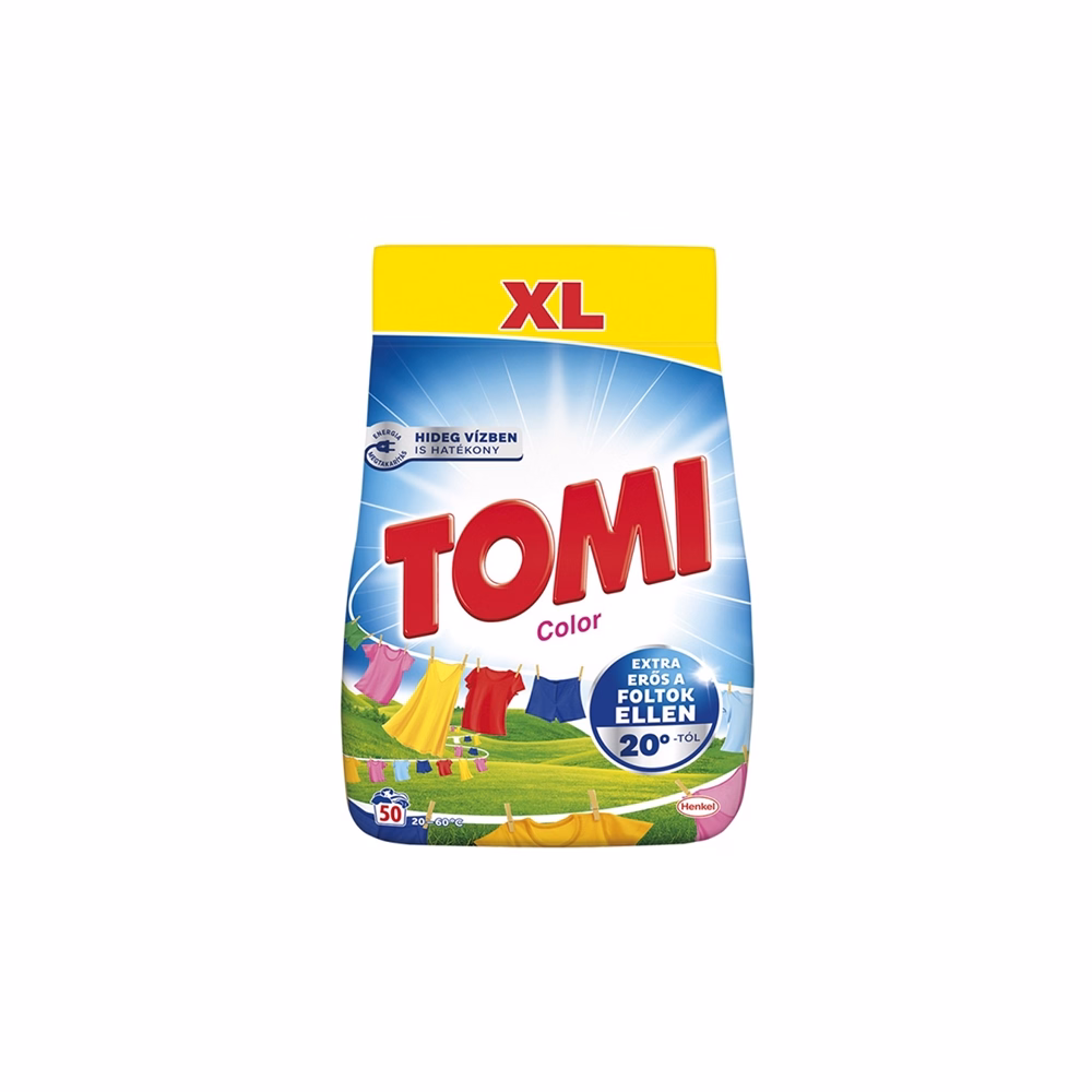 Mosópor TOMI Max Power Color 50 mosás 2,75 kg