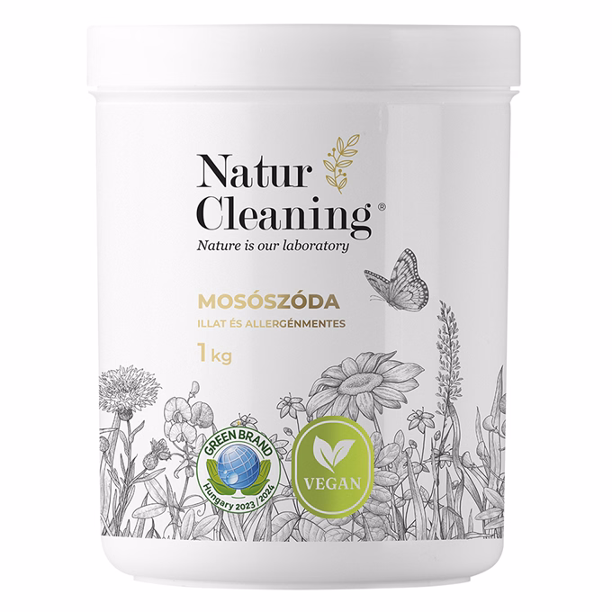 Mosószóda NATURCLEANING illat,-és allergénmentes 1 kg