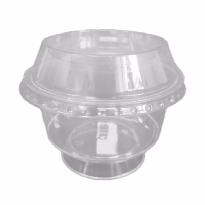 Műanyag desszertes  alj ARISSA 230CC 30 darabos