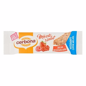 Müzliszelet CERBONA gyümölcsös 20 g