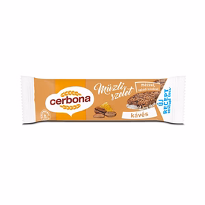 Müzliszelet CERBONA kávés 20 g