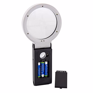 Nagyító WEDO asztali led világítással 2,5x-10x nagyítással