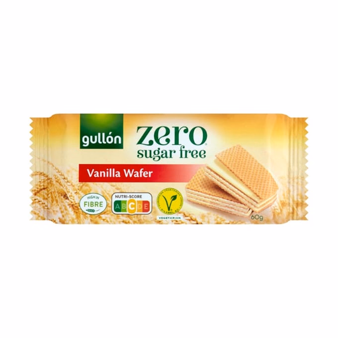 Nápolyi GULLON cukormentes vaniliás 60 g
