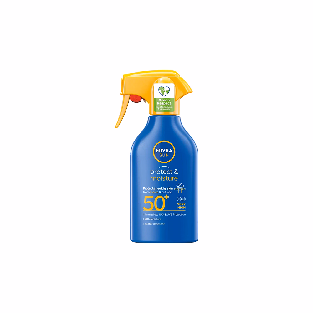Naptej NIVEA Protect & Moisture spray 50+