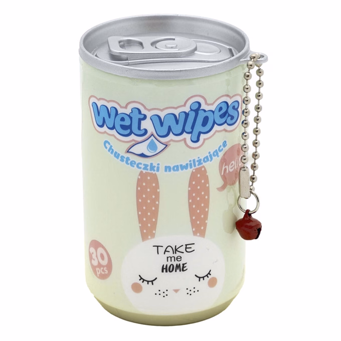 Nedves törlőkendő ASTRA CARE Dobozos Bunnies 70×140mm 30 darabos