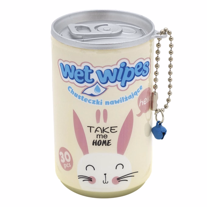 Nedves törlőkendő ASTRA CARE Dobozos Bunnies 70×140mm 30 darabos