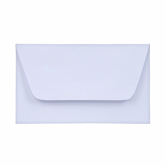 Névjegyboríték KASKAD enyvezett 70x105mm 07 fehér 100 darabos