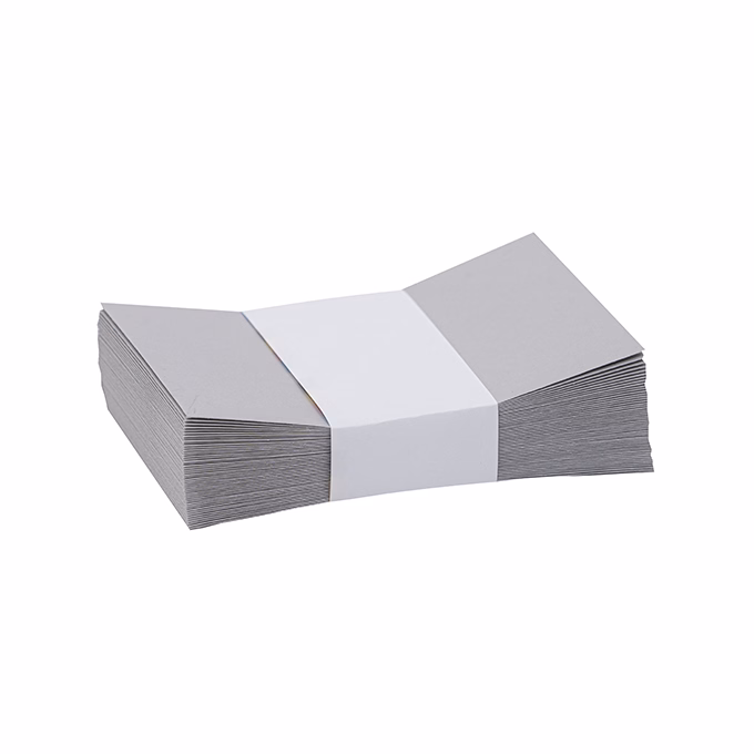 Névjegyboríték színes KASKAD enyvezett 70x105 mm 94 ezüst szürke 50 darabos