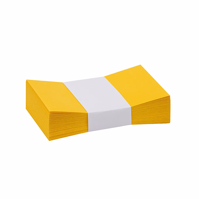 Névjegyboríték színes KASKAD enyvezett 70x105mm 56 repce sárga 50 darabos