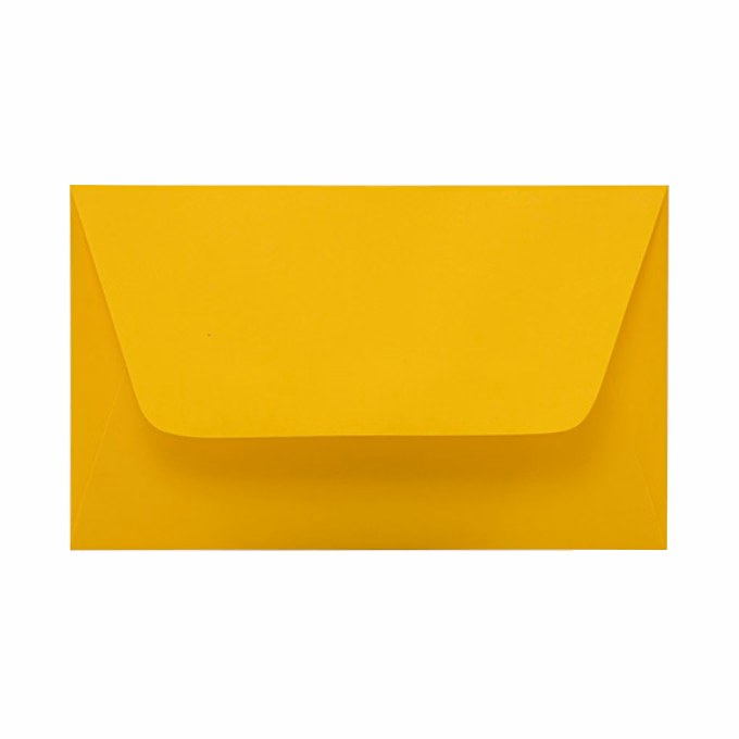 Névjegyboríték színes KASKAD enyvezett 70x105mm 56 repce sárga 50 darabos