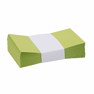 Névjegyboríték színes KASKAD enyvezett 70x105mm 66 lime zöld 50 darabos