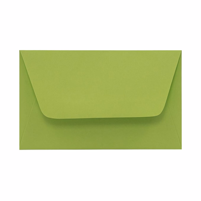 Névjegyboríték színes KASKAD enyvezett 70x105mm 66 lime zöld 50 darabos